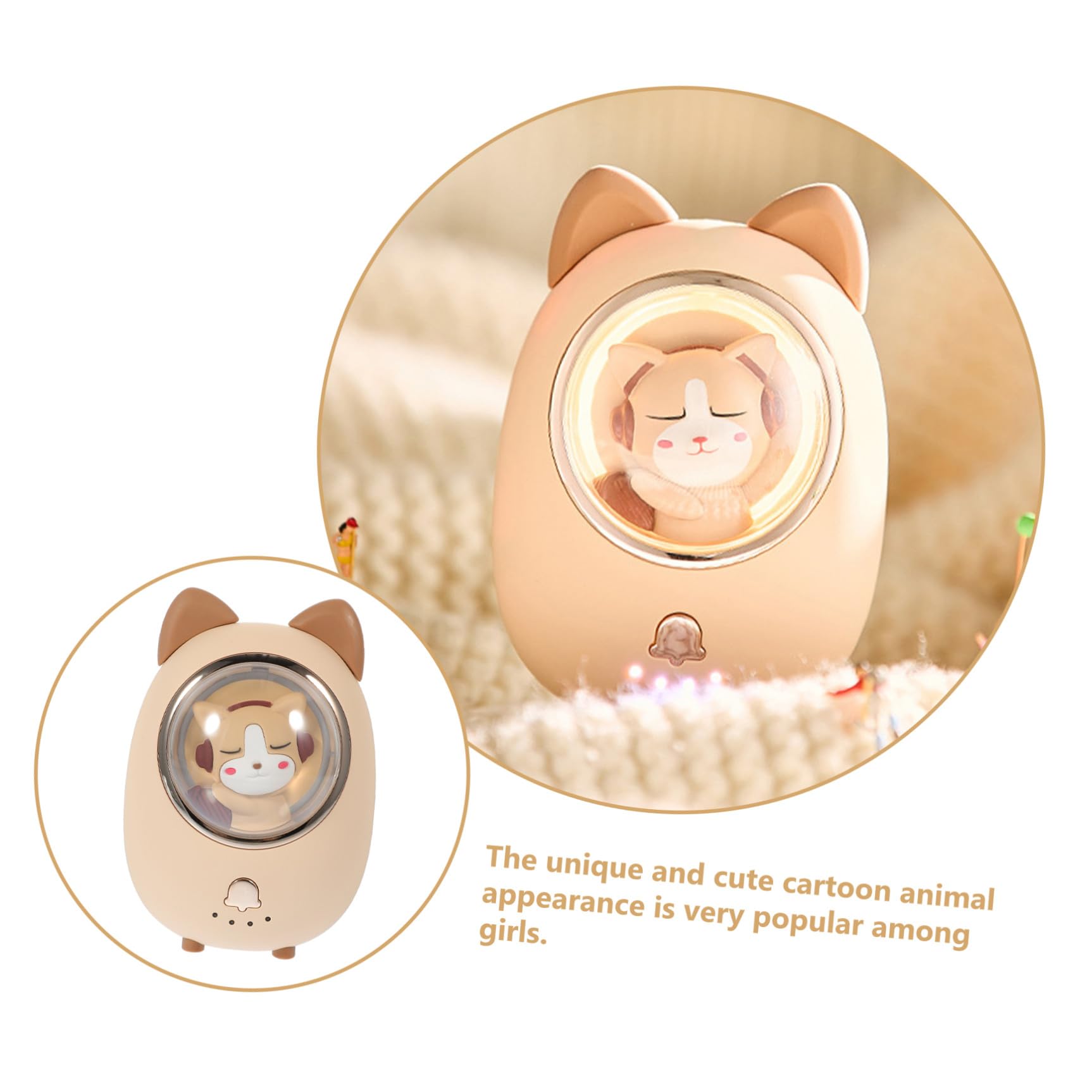 1juego Calentador De Portátil Recargable De Animales De Dibujos Animados Calentador USB De Mano para De Eléctrico Protección De Sobrecalentamiento y Diseño