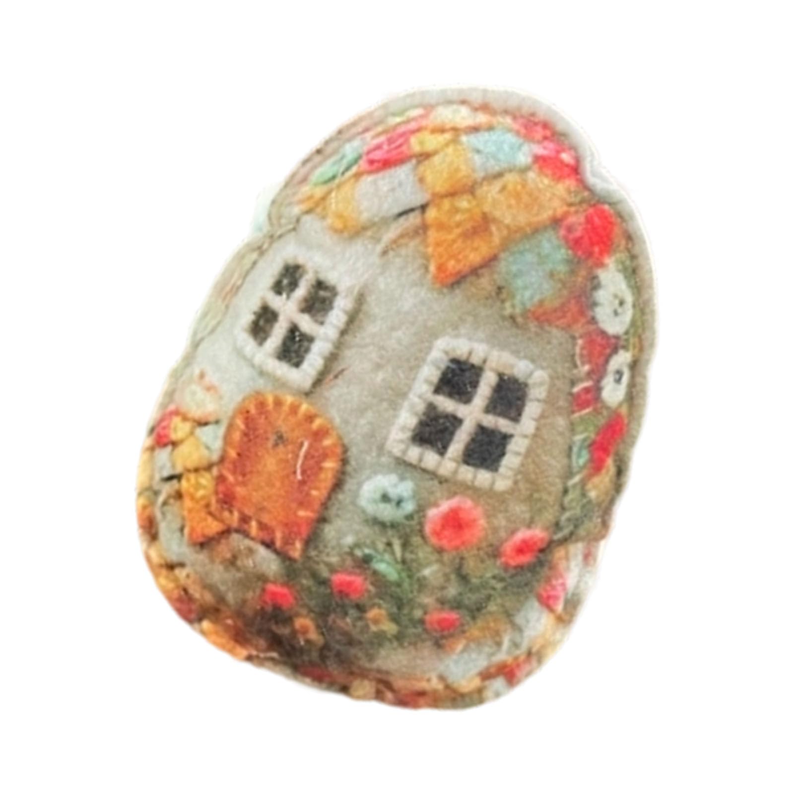 Tsophreniq Felt Easters Eggs User Friendly Sturdy Decorations Holiday Ornament for Homes Party Activities Party Kits
