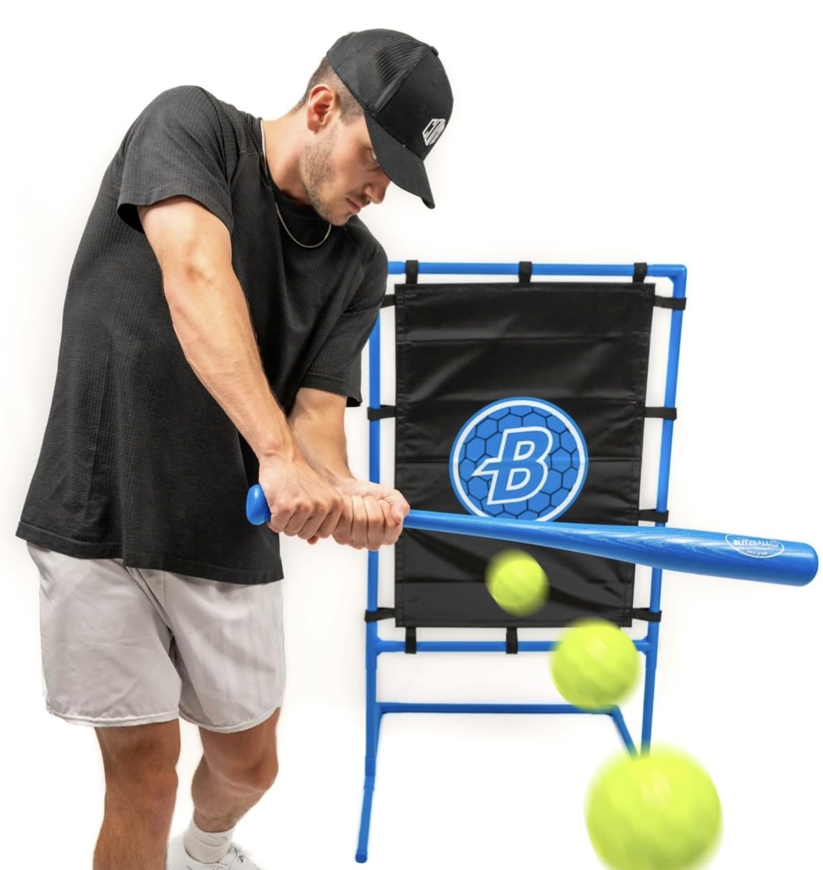 BLITZBALL Strike Zone Target - Enthält (3) Offizielle Markenbälle