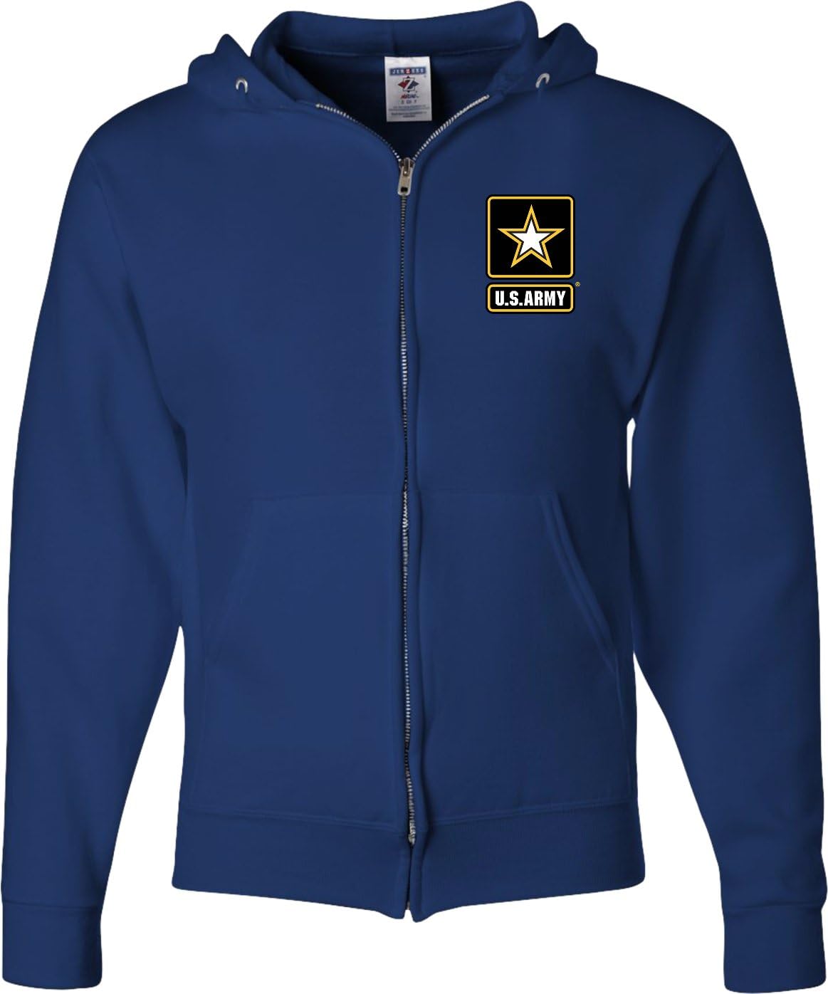 Buy Cool Shirts Mens US Army Pocket Print Full Zip Hoodie