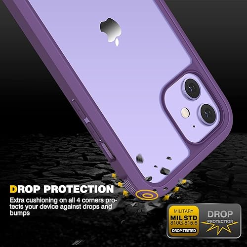 Miniatura 1086 de Diaclara - Funda diseñada para iPhone 14 Pro Max, resistente, de cuerpo completo, con protector de pantalla sensible al tacto y antiarañazos + Blanco