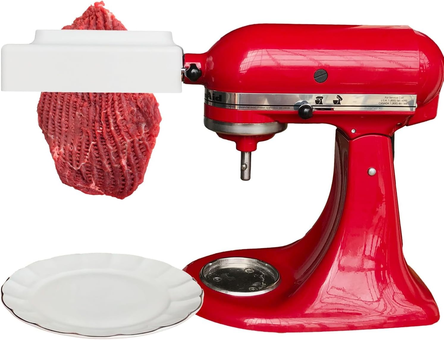 【PLUS】Meat Tenderizer for All KitchenAid and Cuisinart Household Stand Mixers