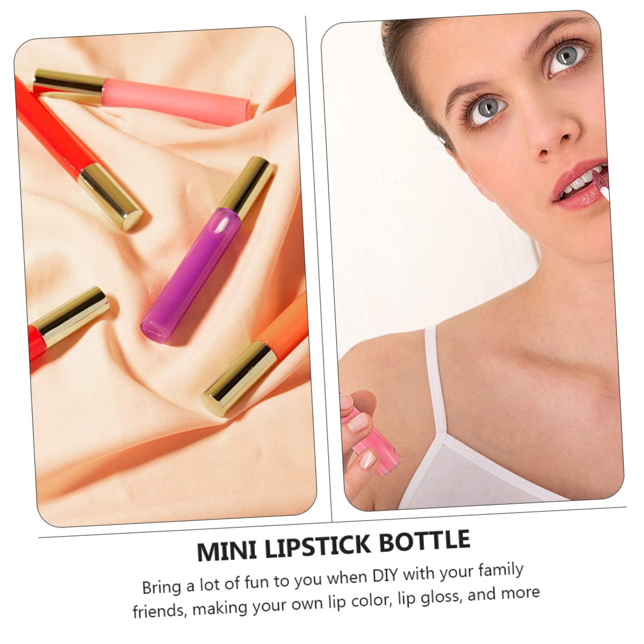 Tubi per Lucidalabbra Facili da Usare 30 Pezzi in ABS da 10ml Leggeri e Portatili, per Fai-da-te e Viaggio | Mini Contenitori per Rossetto, per Viaggio e Diy, Leggeri e Facili da Usare