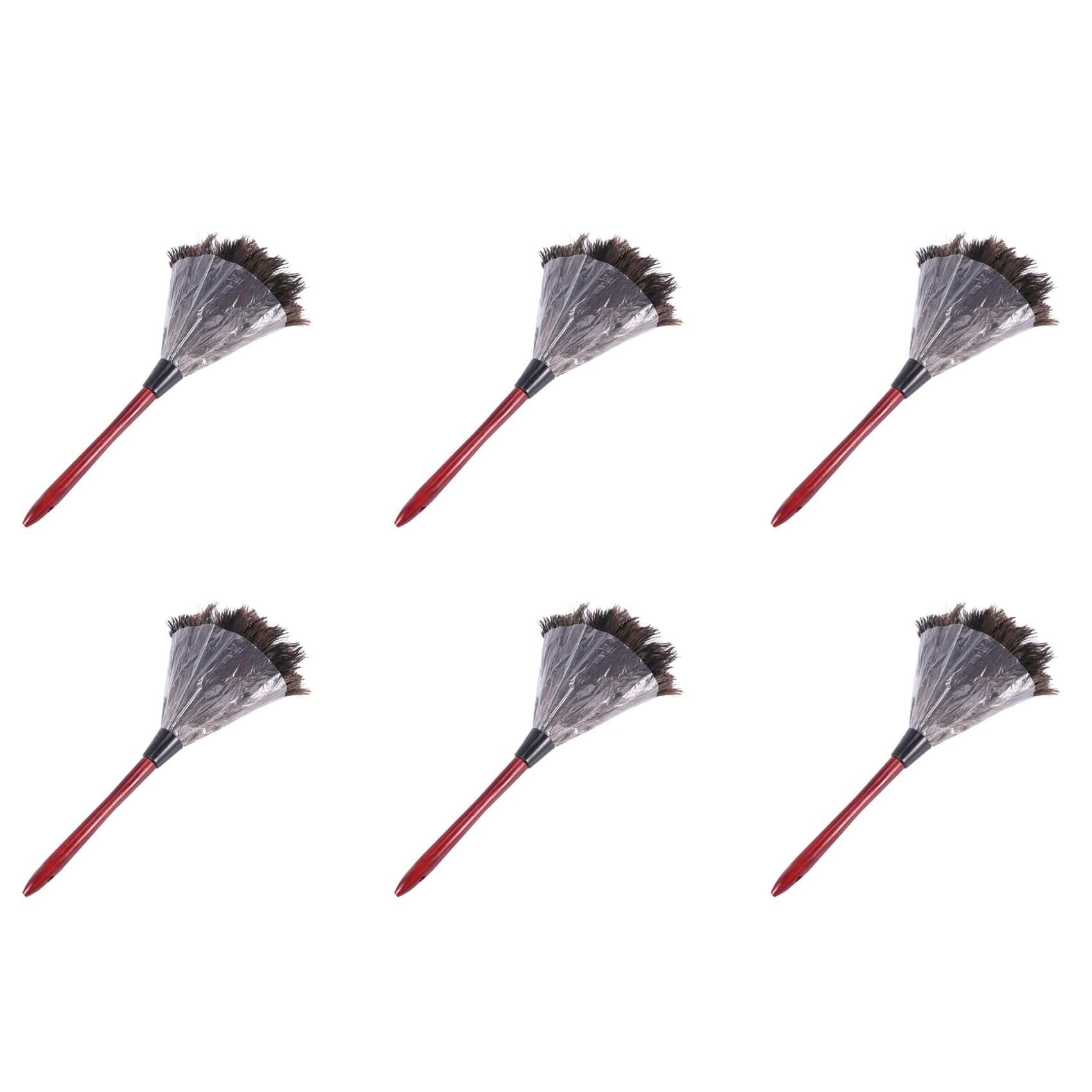Hndhbfgrt 6X Ostrich Cleaning Duster Ostrich Duster Ostrich Duster Soft Feathers Duster