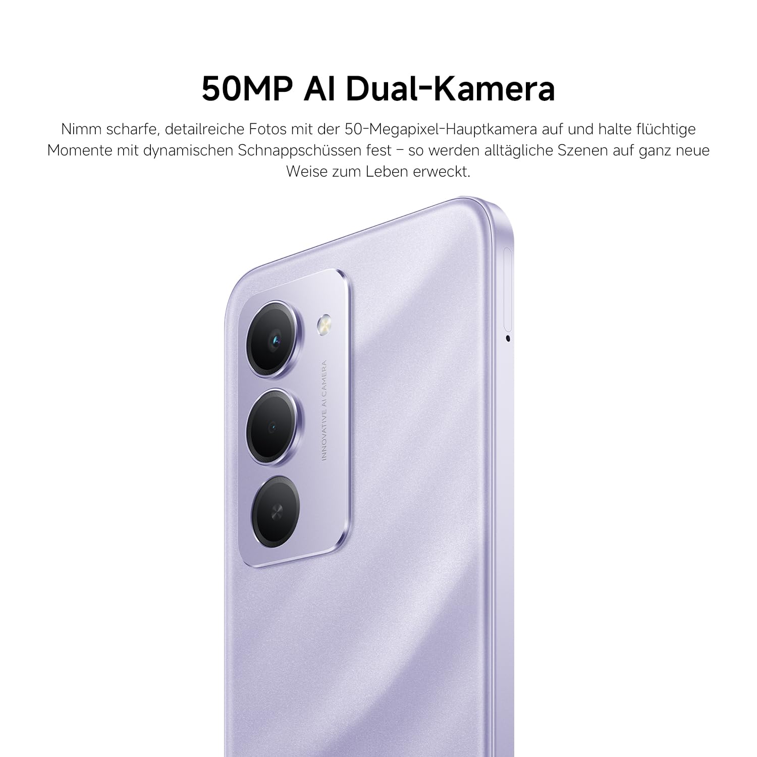 XIAOMI Redmi 15, Smartphone 6+128GB, Handy mit Android, 6,9" FHD+ 144Hz DotDisplay, Snapdragon 685, 50MP KI-Dualkamera, 7000mAh Akku, Midnight Black