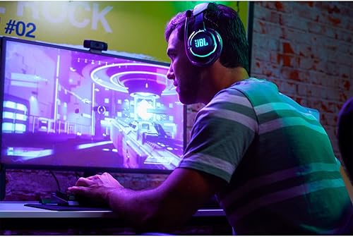 Miniatura 8 de JBL Quantum 810 - Auriculares inalámbricos para juegos con cancelación de ruido, color negro (renovado)