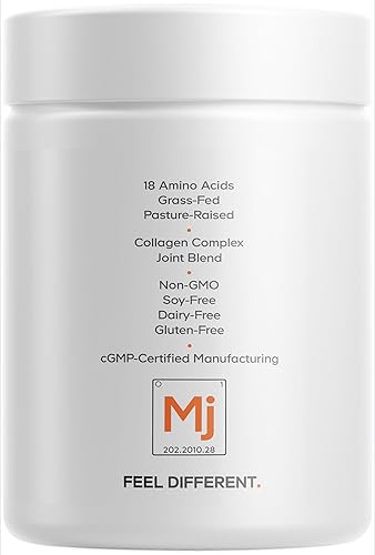 Miniatura 8 de Codeage Proteína de colágeno múltiple + suplemento de mezcla de articulaciones, ácido hialurónico, bromelina, cúrcuma, jengibre, boswellia,