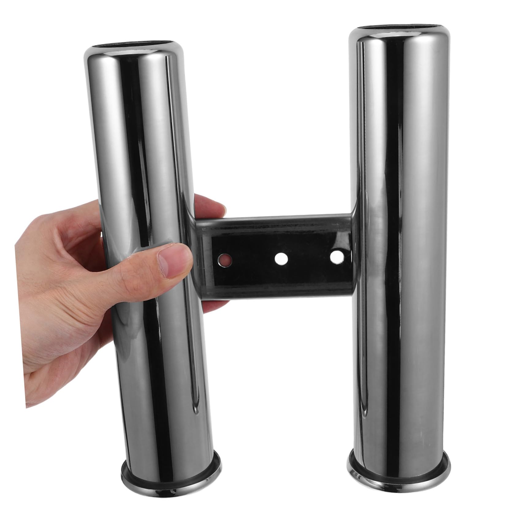 LABRIMP Porta Canne da Pesca in Acciaio Inossidabile Argento | Vacanze Estive, Supporto per Pesca Robusto, Resistente alla Corrosione, per Canne e Fishing Rod