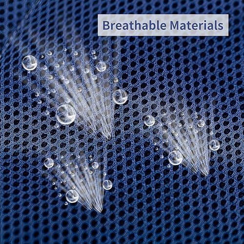 Hundegeschirr, Hebegeschirr für kleine und mittlere Hunde für alte,Gelenkverletzungen-Hebegurt für Haustiere, Ganzkörpergeschirr, Hunde Tragetasche mit Schultergurt, Weich, Einstellbar (Marineblau, M)