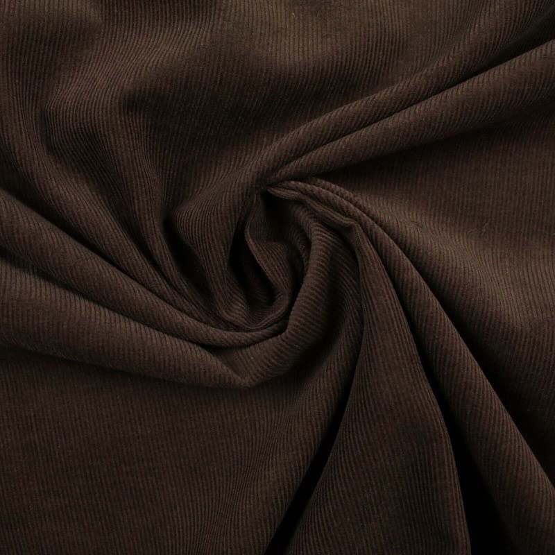 10 Colours - Premium Plain Needlecord Fabric Babycord Corduroy Dress ...