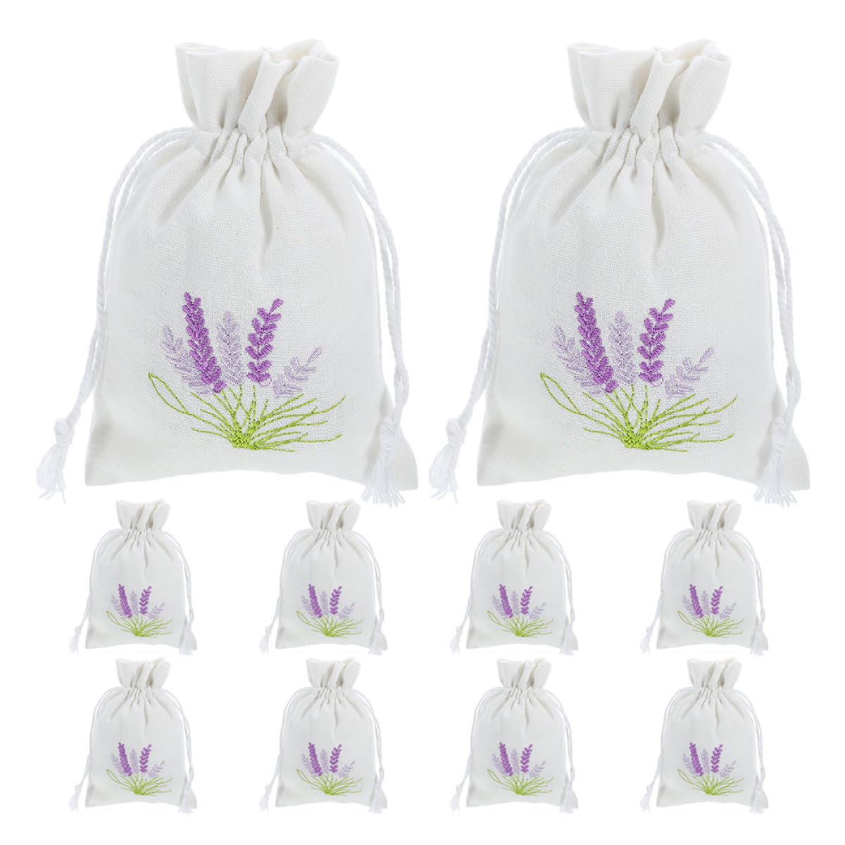 Bolsas de algodón pequeñas para evitar plásticos en recuerdos y ambientadores