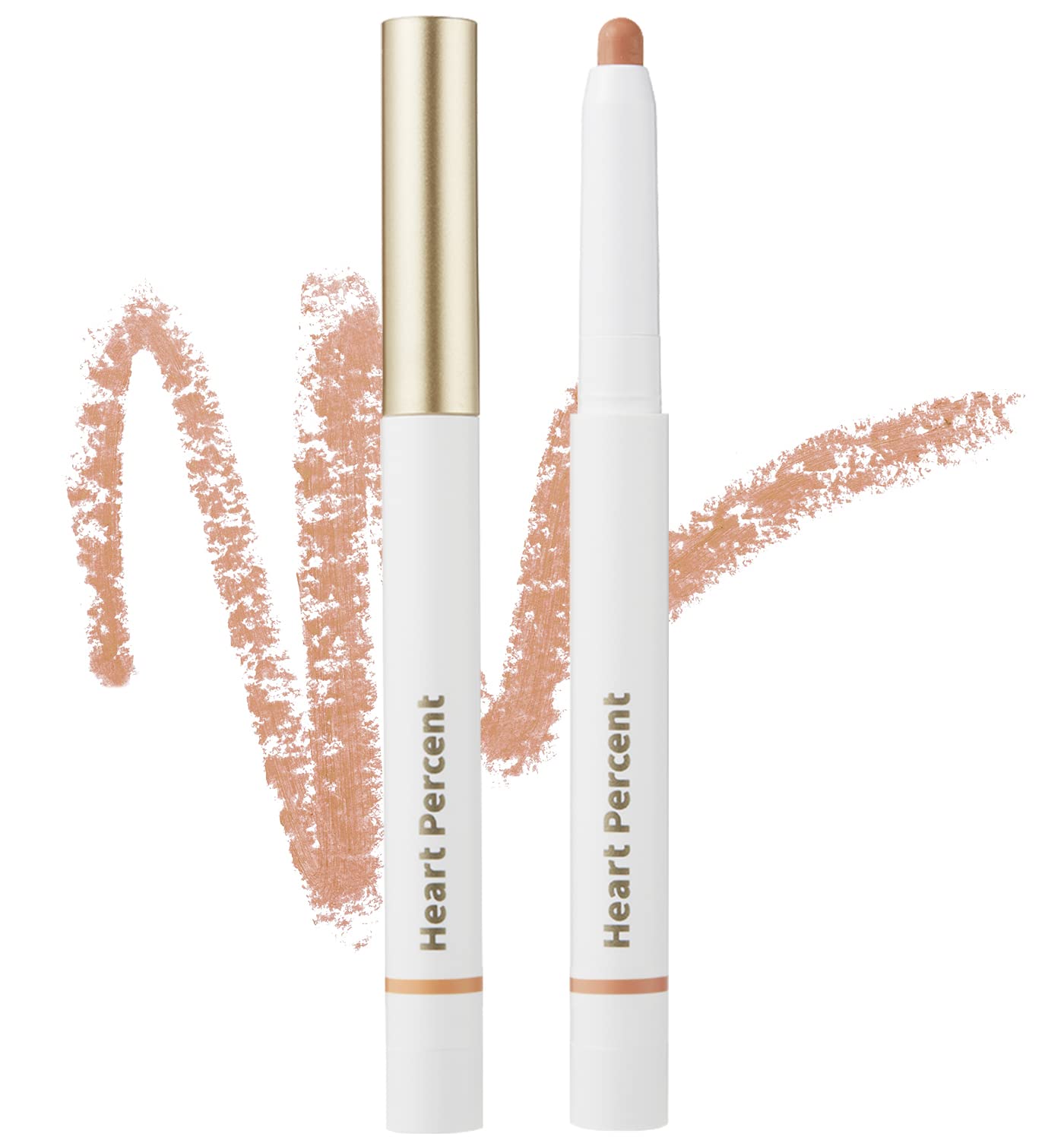 Heart Percent リップライナー 12. Caramel Beige Amazon.com : Heart Percent Dote On Mood Lip Liner Pencil, Long