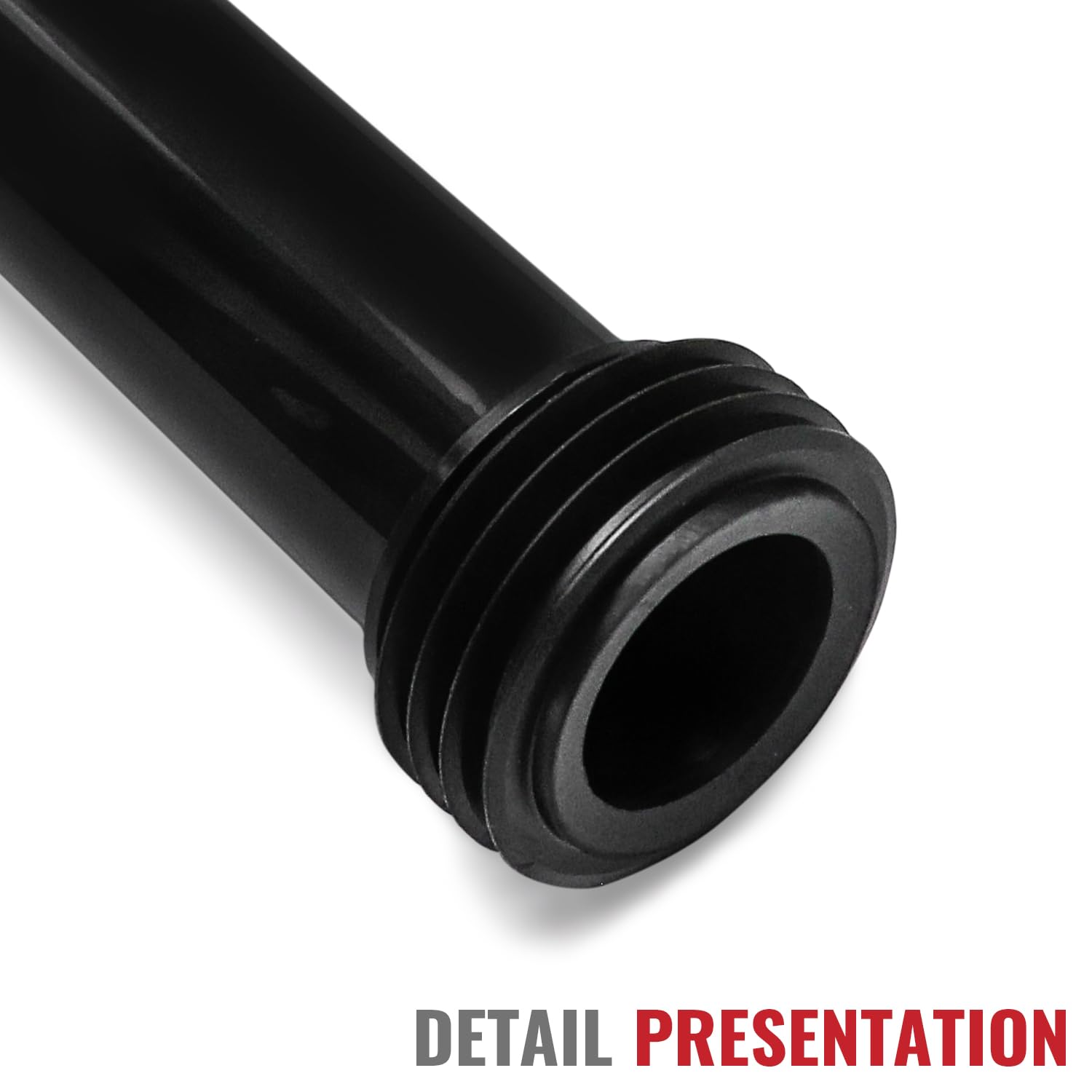 Juego de conectores para tanque de inodoro con tubos extendidos, compatible con Geberit 152.441.46.1, piezas de repuesto para inodoro con material HDPE, fácil instalación