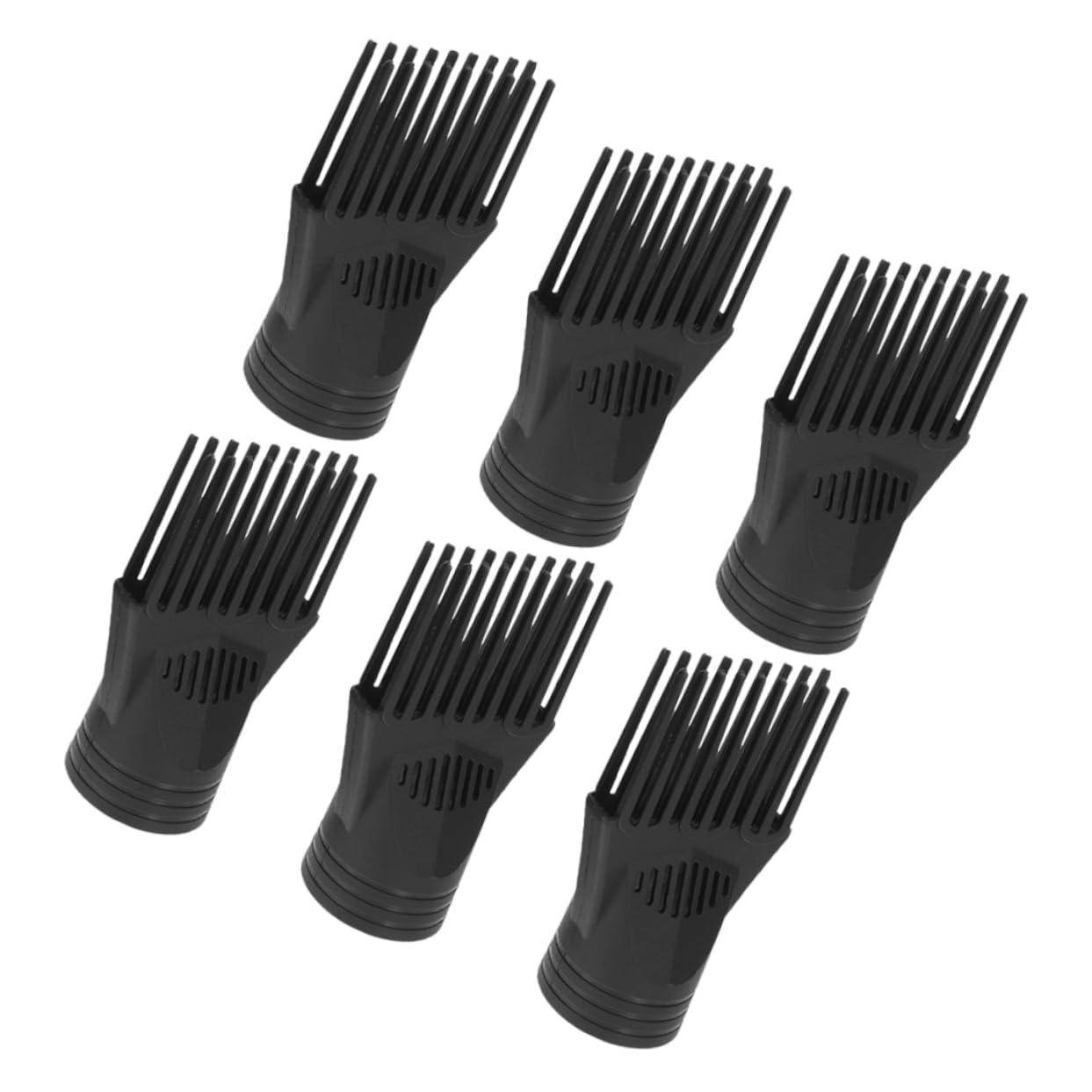 6pcs Hair Dryer Nozzle Attachments for Versatile Hair Styling Includes Comb Nozzle Compatible Blow Dryers for Home Salon Use