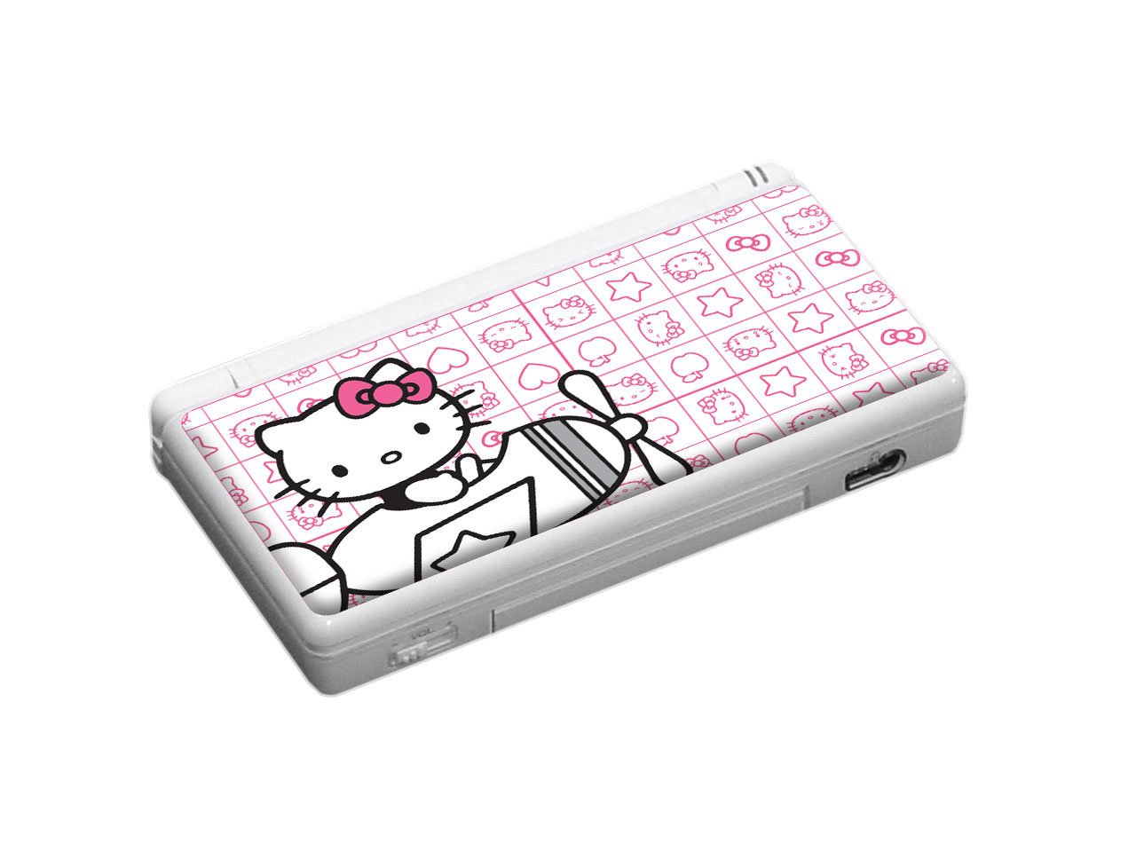Nintendo DS Lite Hello Kitty Apple Plane Skin Video Games
