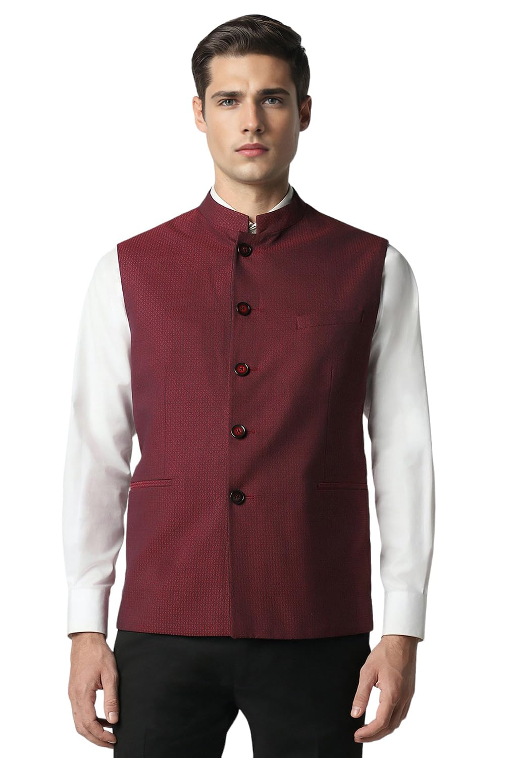 van heusen Mens Nehru Jacket-picture-22