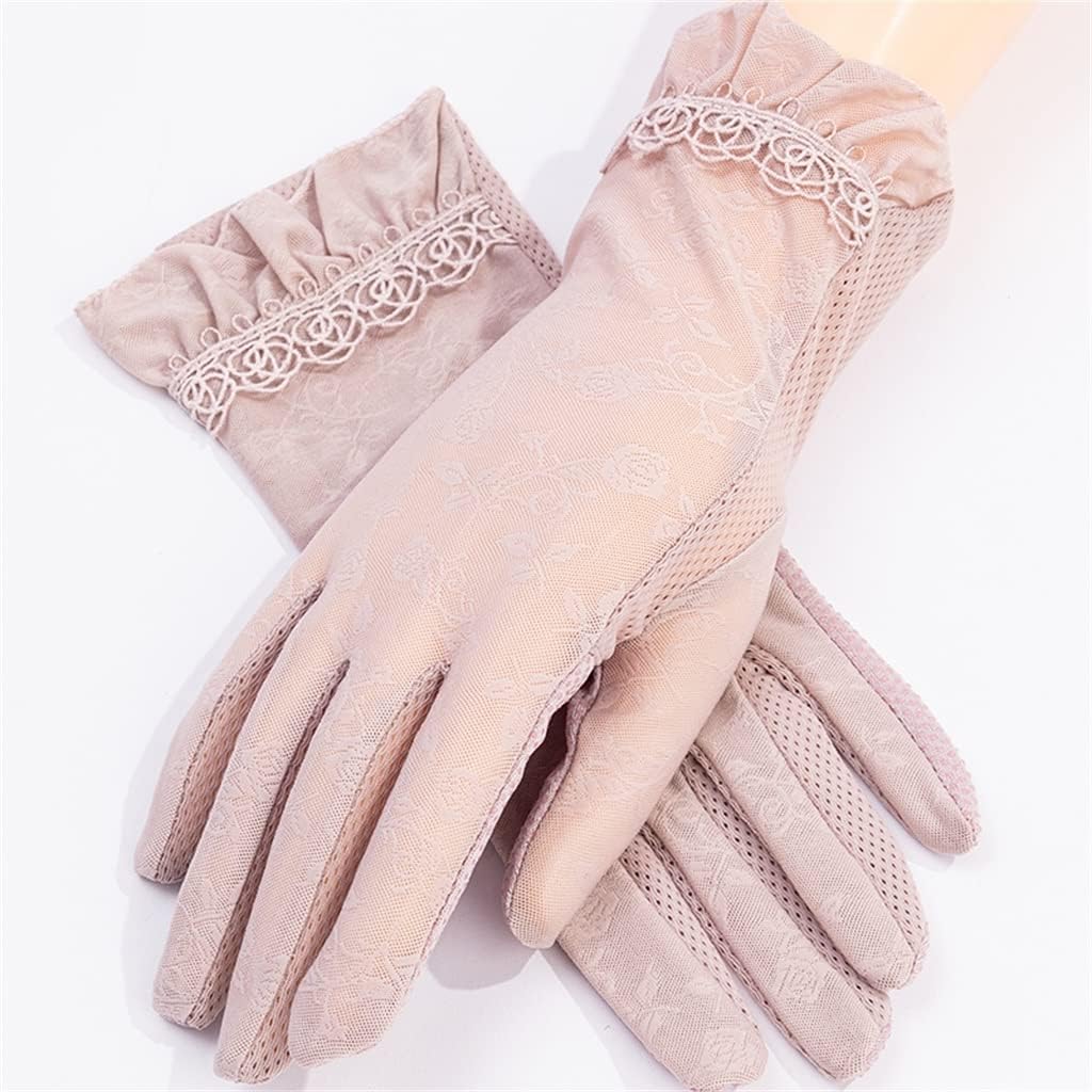 Thin Section Driving Ladies Cycling Breathable Handguards Short Spring and Gloves