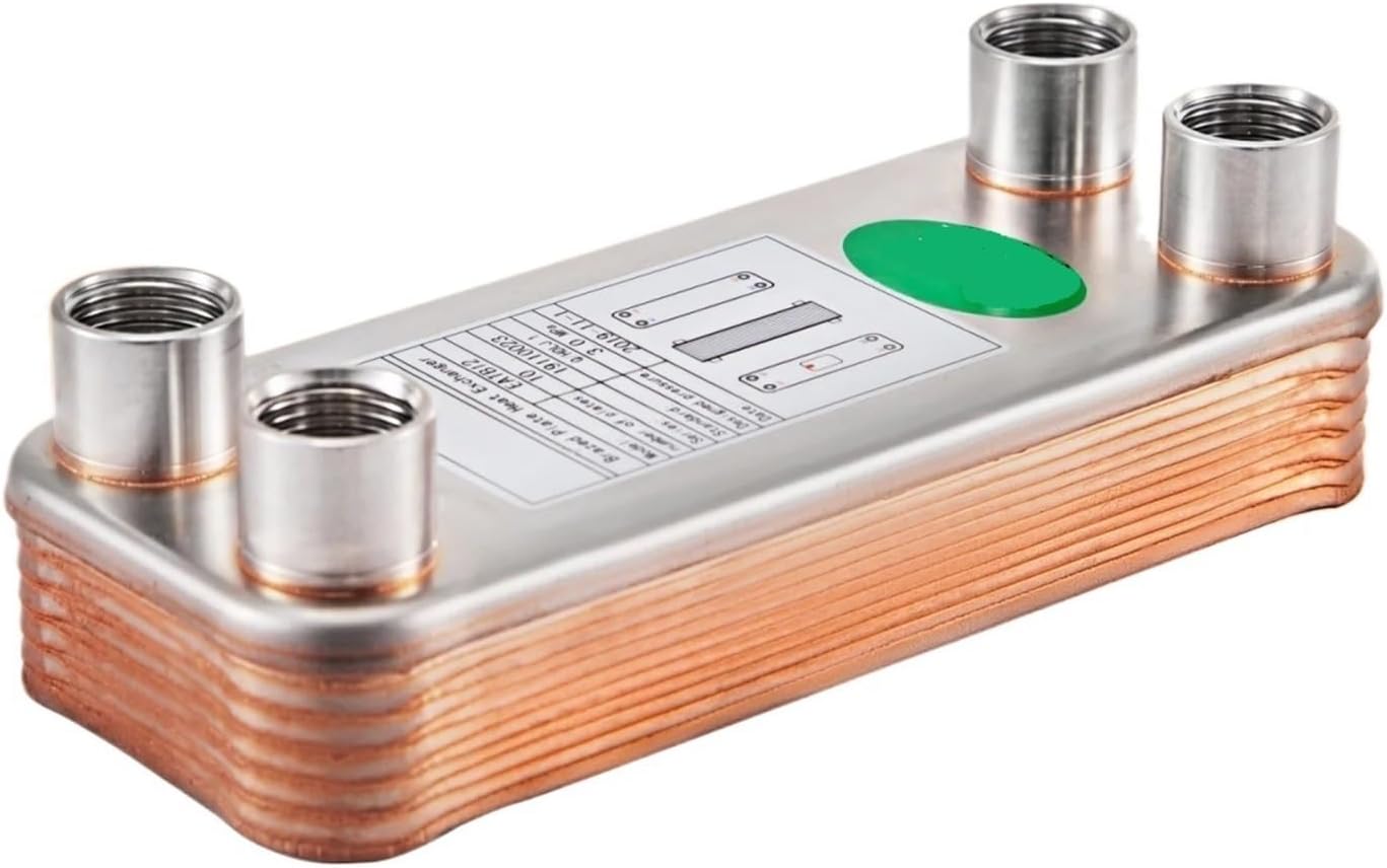 30 40 60 Plates Heat Exchanger Wort Chiller Stainless Steel Brewing Beer Cooler Counterflow Chiller Water Heating(30 Plates)