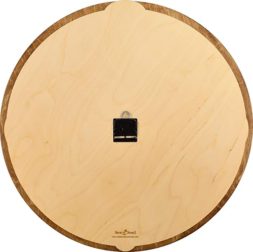 Miniatura 7 de Sea & Soul Deep Creek Lake - Reloj de pared de madera de 24 pulgadas, fabricado con orgullo en los Estados Unidos, arte de cartas náuticas, regalos