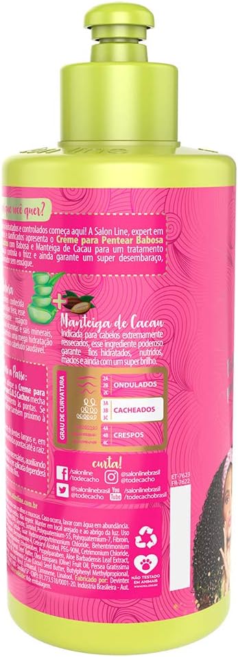 Linha Tratamento Sos Cachos Salon Line Creme Para Pentear Cacheados A Crespos 300 Ml Collezione Salon Line Treatment Sos Curls Crema Pettinatura Ondulata A Ricci Amazon It Bellezza Linha Tratamento Sos Cachos Salon Line Creme Para Pentear Cacheados A Crespos 300 Ml Collezione Salon Line Treatment Sos Curls Crema Pettinatura Ondulata A Ricci Amazon It Bellezza