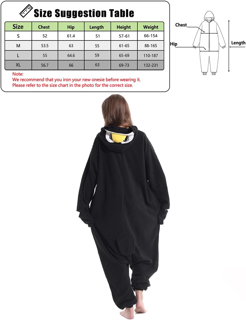 Costume Adult, Onesie Adult Pajamas, Halloween Costumes Cosplay - Image 6