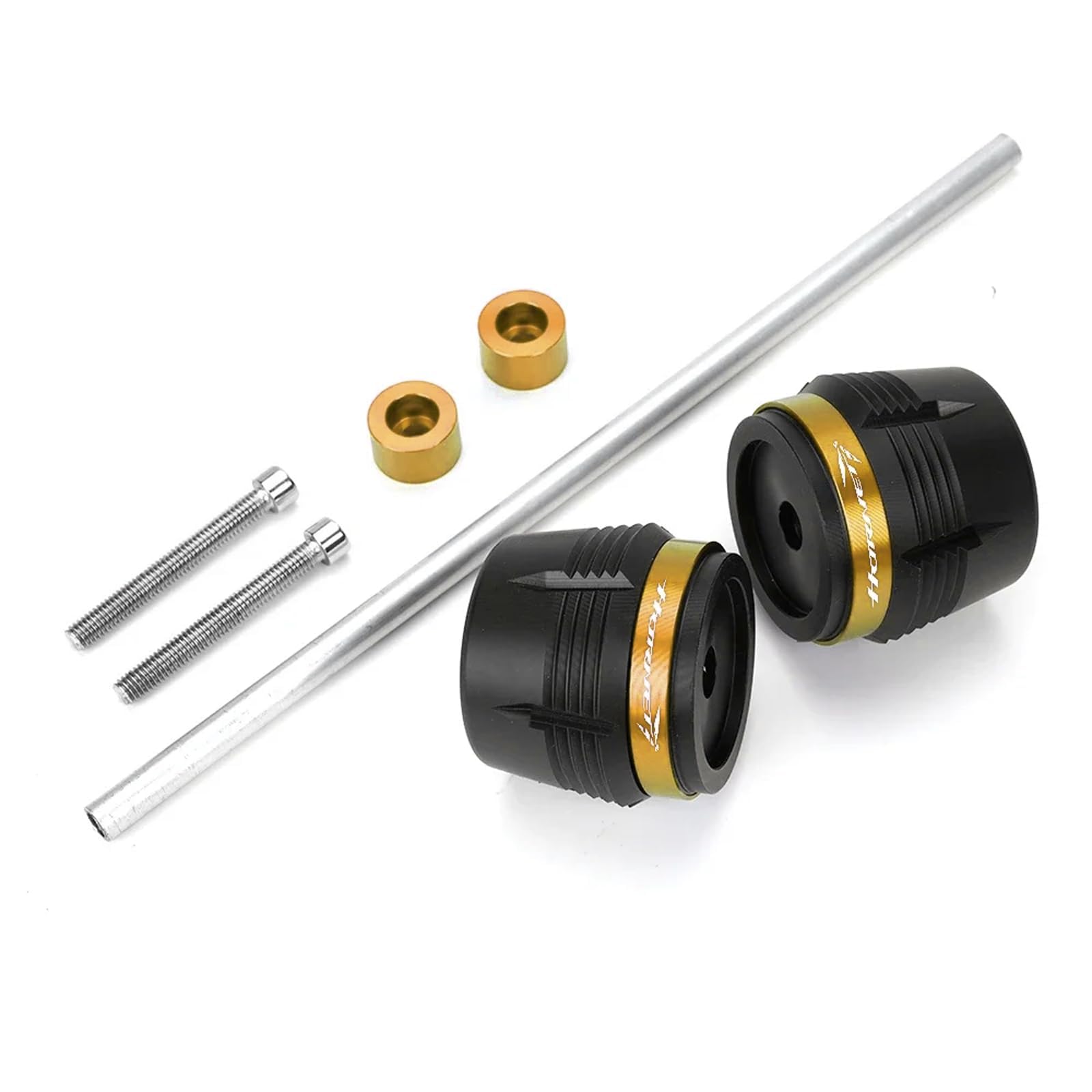 Per CB 1000 750 CB1000 HORNET SP 2025 2024 CB750 Hornet 2023-2025 Moto Ruota Anteriore Posteriore Forcella Slider Protezione Anticaduta (Oro)
