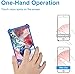 jioeuinly Case Compatible for Kxd Classic A11 Phone Case Cover [with Tempered Glass Screen Protector][Hard PC + Soft Silicone][Ring Support] [Colorful Reflect Light] IMDL-SSS