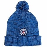 100% PSG ! 100% Parisien ! Paris Saint-Germain Bonnet Pompon PSG - Collection Officielle Taille Enfant garçon TU