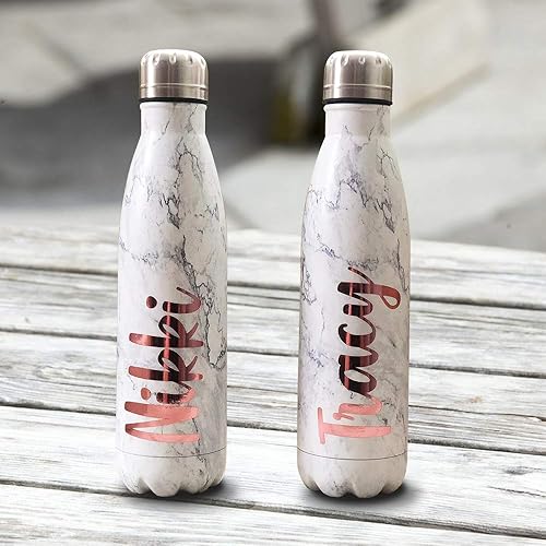 Miniatura 3 de TECKWRAP Vinilo cromado dorado rosa metálico permanente de 1 x 5 pies