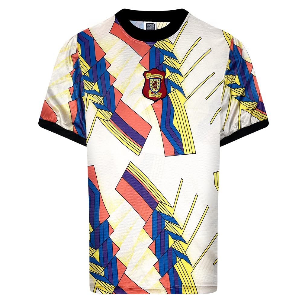 Scotland  Men's   Goalkeeper Retro Home Shirt 1994, Football by Score Draw in Size M, Sports Direct