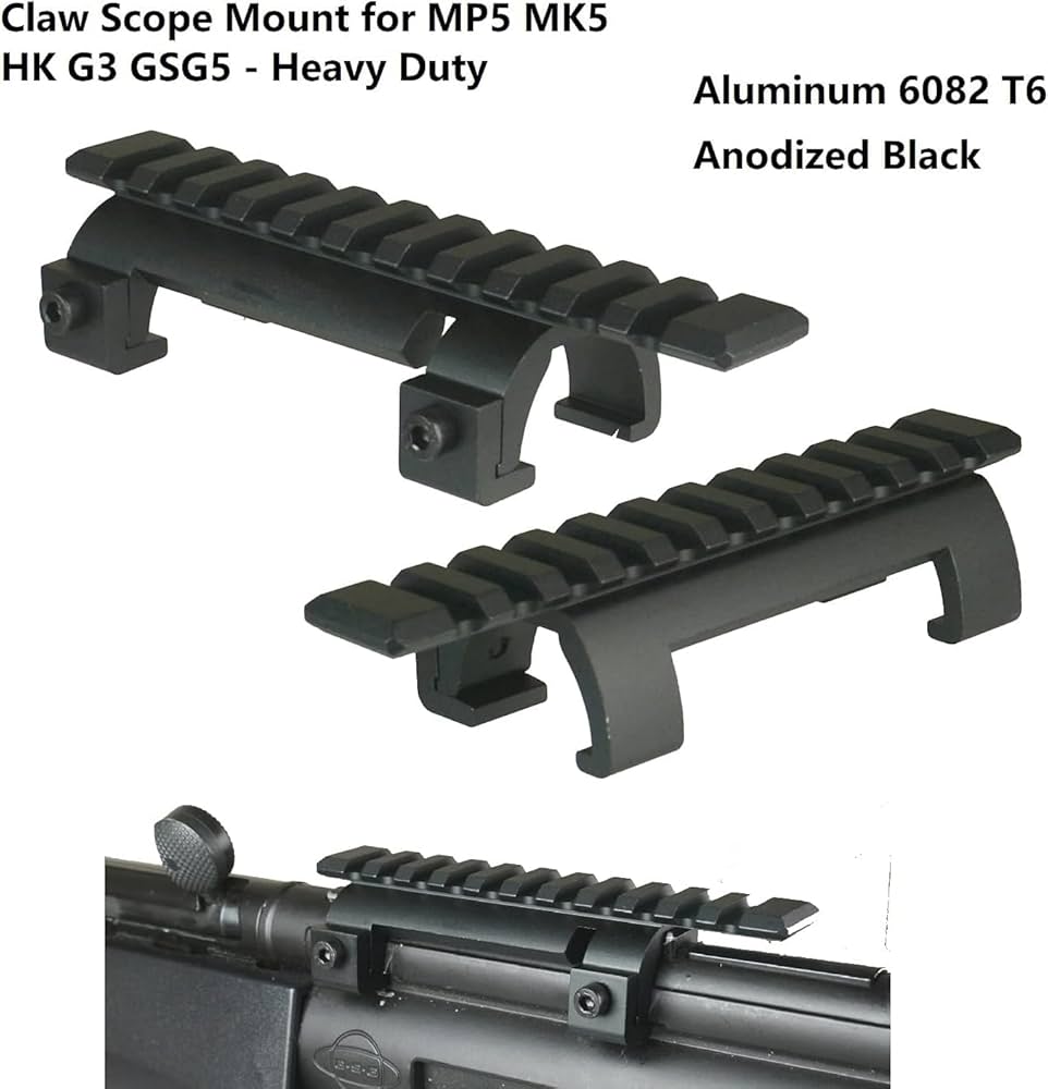 A.R.M.S.社製 スコープ用クロウ・マウント H&K G-3/MP-5極上品 A.R.M.S.社製 スコープ用クロウ・マウント H&K G-3/MP-5極上品