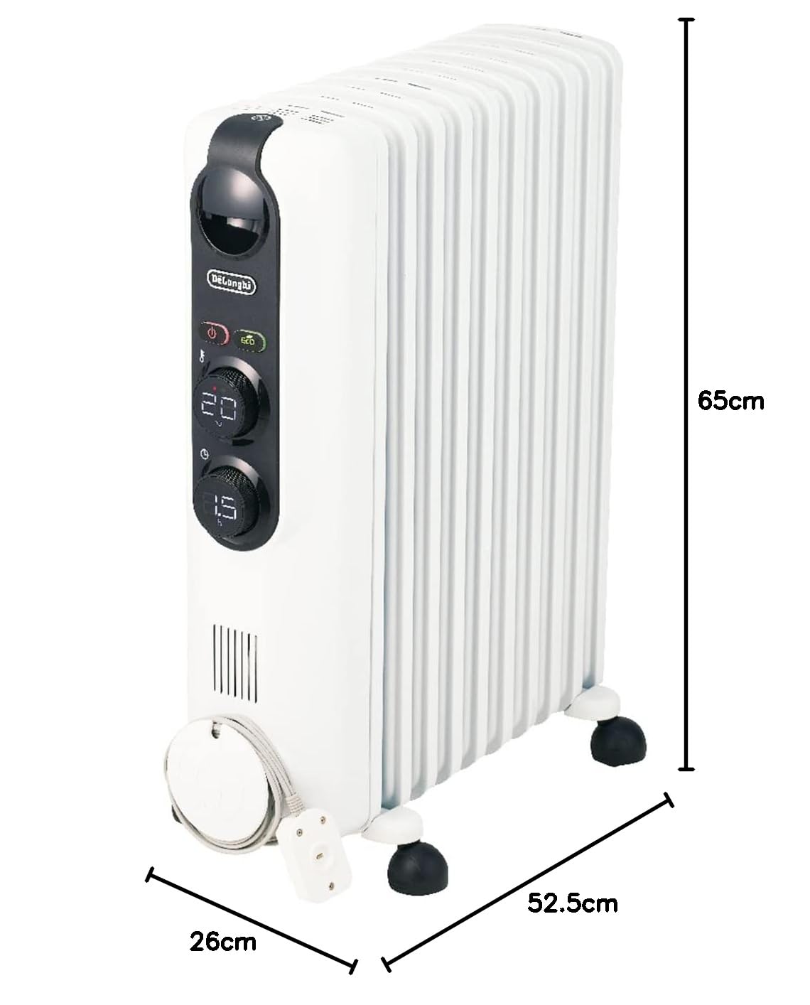 オイルヒーター DeLonghi MDH15WIFI-BK - オイルヒーター 