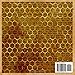 floral honeycomb vintage paper sheet for scrapbook old themed decorative honey bee grunge flower for scrapbooking supplies & mixed media art 28 aged ... project (busy bee the wonderfull insect)