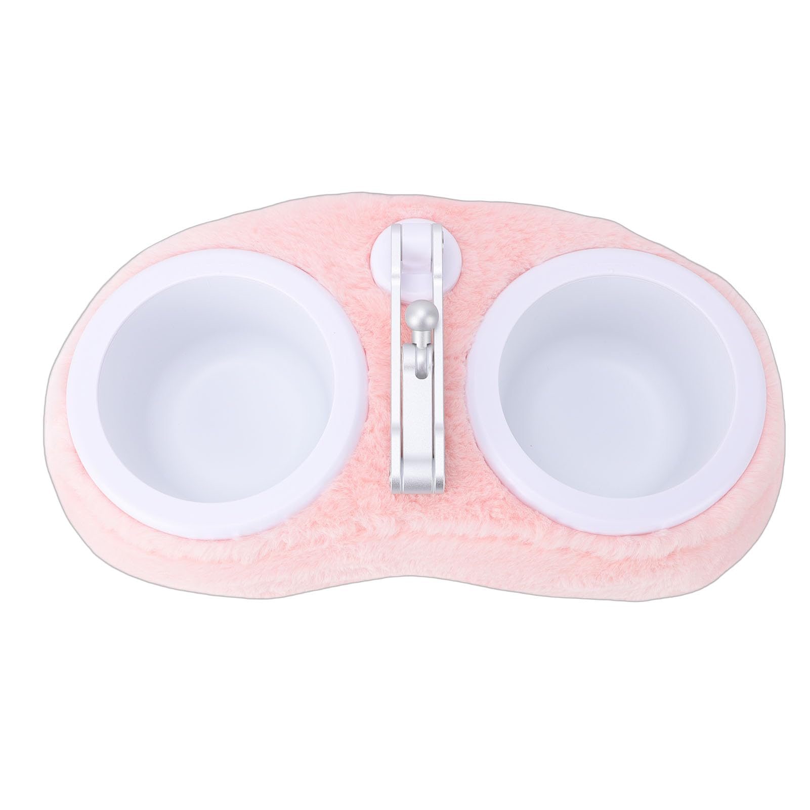 Soporte de Almohada para Tableta Ajustable 360, Soporte para Teléfono con Tazón Desmontable, de Tela de Felpa Suave, Ideal para Teléfono Móvil, Tableta, Lector Electrónico, Lectura, (Tazón
