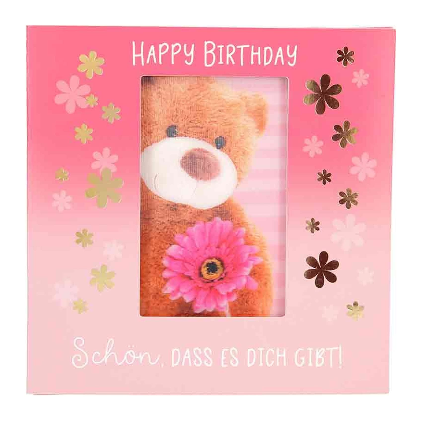 Depesche 11130-051 - Biglietto Di Auguri 3D Con Musica E Luce, Per La Nascita Di Ragazze Dimensioni 15 5 X 15 5 Cm Con Busta H 679471
