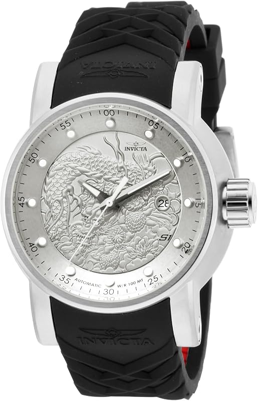 Reloj automático para hombre Invicta S1 Rally de acero inoxidable - 48 mm