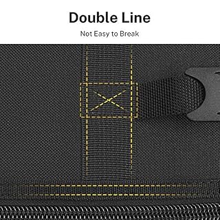 Donner Housse pour Guitare Basse Électrique de 43 pouces, Rembourrage de 12 mm en Nylon Indéchirable 600D, Double… - Les Beatles, Paul McCartney, John Lennon, RIngo Starr, George Harrison Donner Housse pour Guitare Basse Électrique de 43 pouces, Rembourrage de 12 mm en Nylon Indéchirable 600D, Double… – Image 4