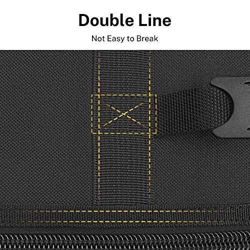 Donner Housse pour Guitare électrique de 39 pouces, Rembourrage de 12 MM en nylon indéchirable 600D, Double bretelles… - Les Beatles, Paul McCartney, John Lennon, RIngo Starr, George Harrison Donner Housse pour Guitare électrique de 39 pouces, Rembourrage de 12 MM en nylon indéchirable 600D, Double bretelles… – Image 5