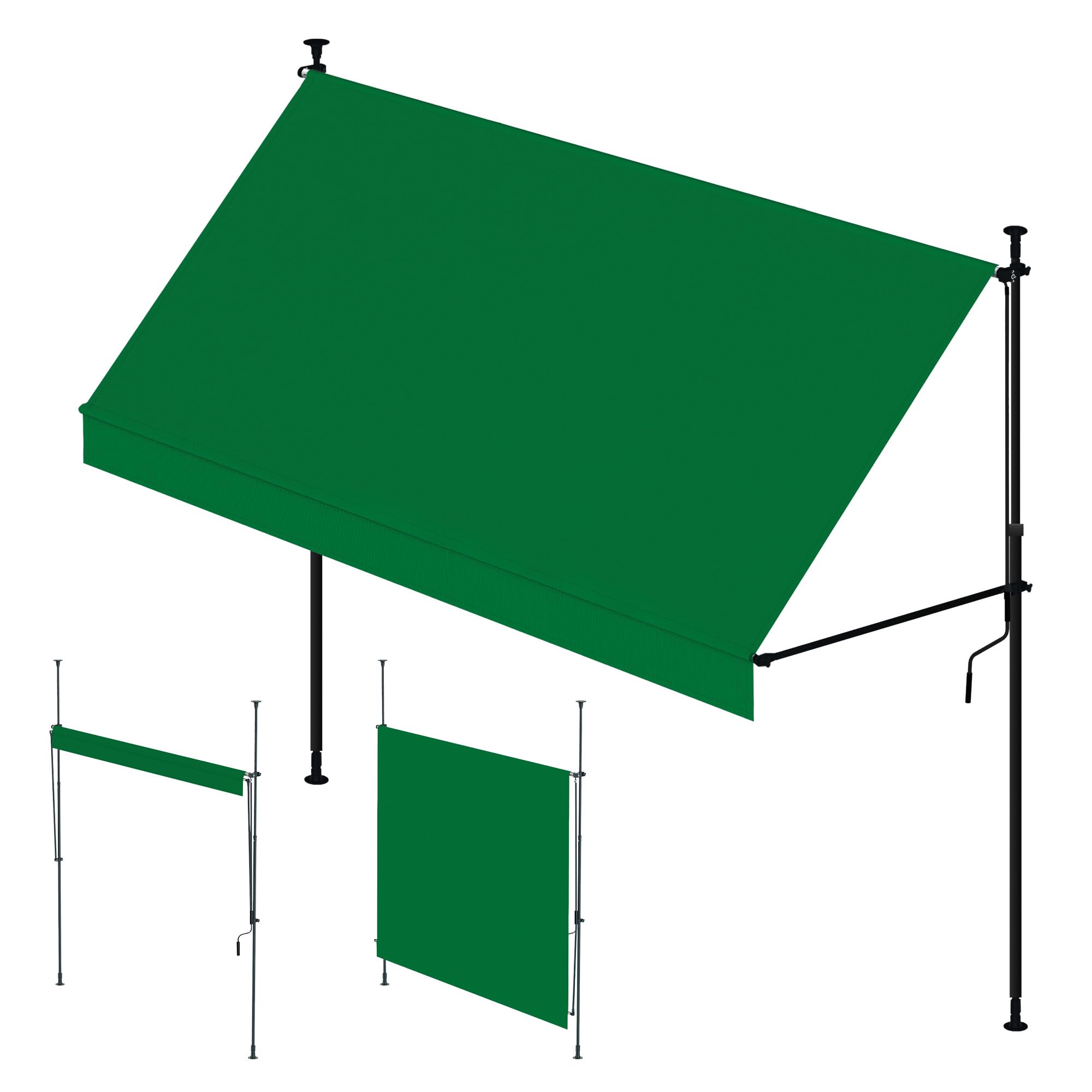 Wasabi Toldo Portatil 300x120cm Cityline - Altura Ajustable - Protección UV - Inclinación Regulable