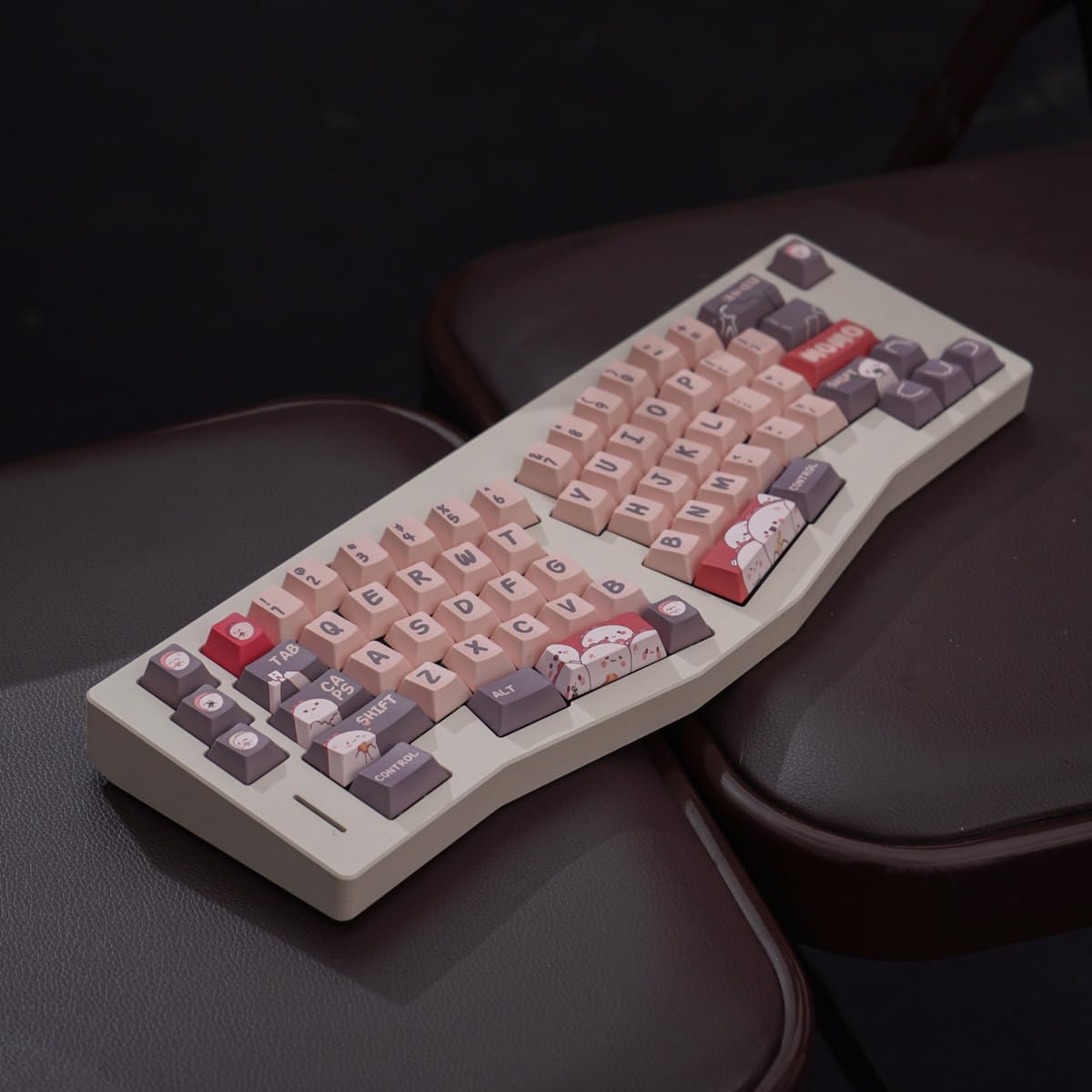 Gliging Cherry Profile Keycaps Set Mit 152 Tasten – PBT, Für Mechanische Tastaturen 61-104 Keys