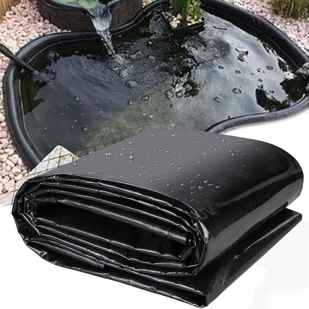 Bâche en polyéthylène avec sous-couche contre les fuites de bassin de jardin 5x8,5m