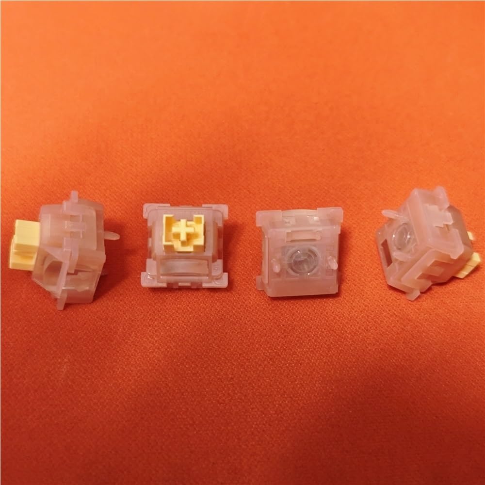OUTEMU Peach Silent Magnetic Gaming Switch for Wooting/Rakka/Melgeek/APEX PRO(90PCS)