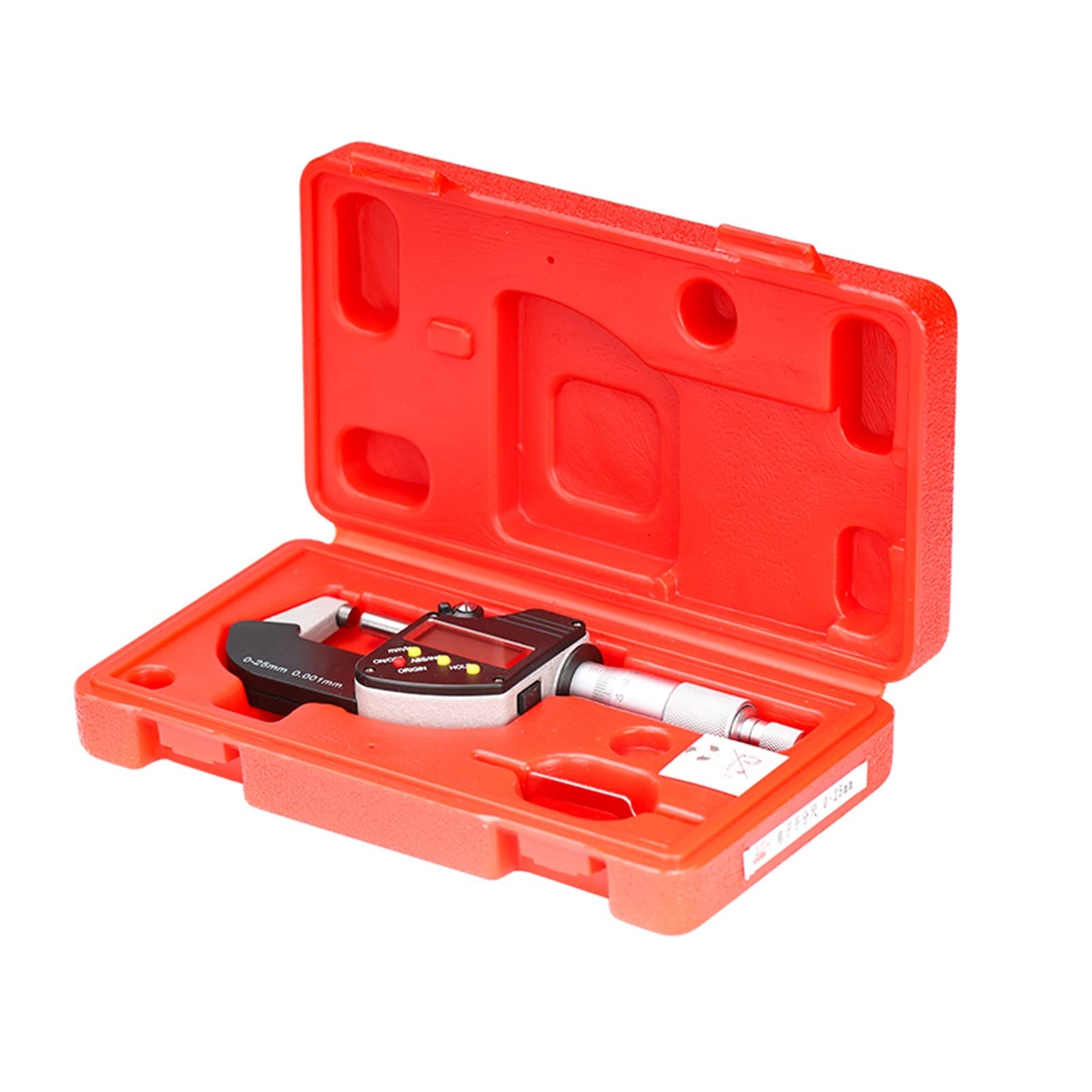 0-25mm cyfrowy mikrometr zewnętrzny elektroniczny miernik mikrometrowy 0,001 mm Suwmiarka narzędzi cyfrowych,Dokładny analizator