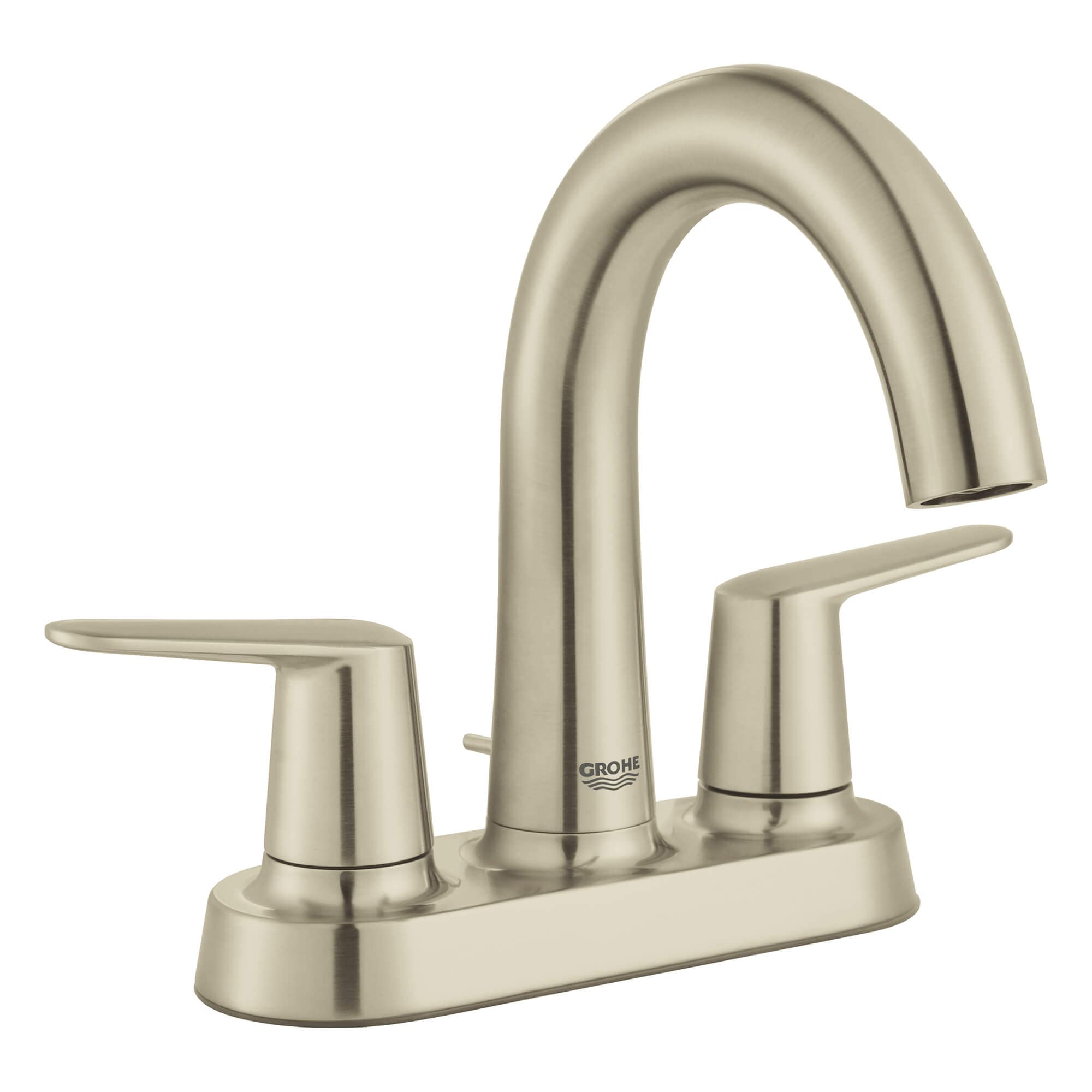 GROHE 20582EN0 Veletto Two-Handle 4-Inch Centerset Bathroom Faucet