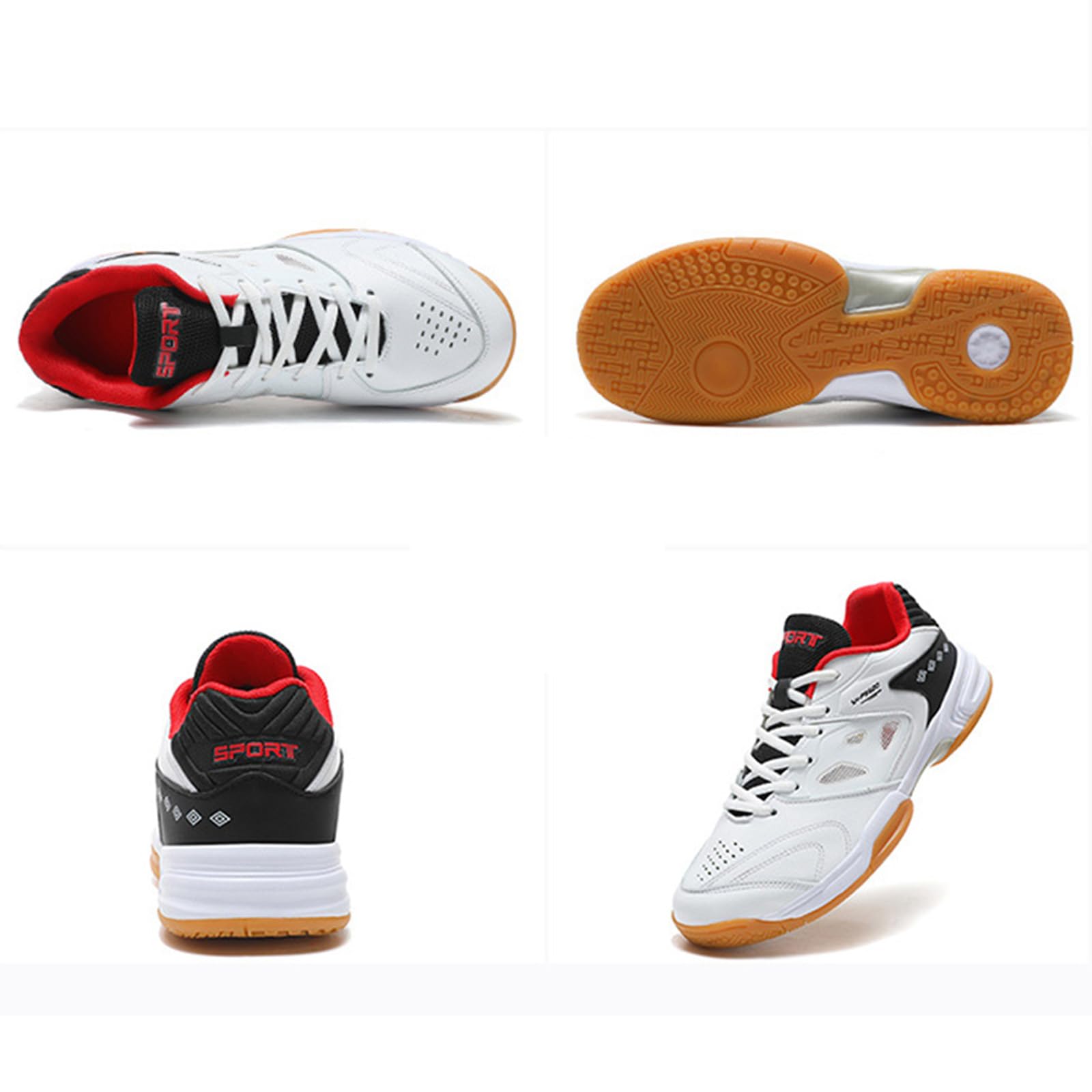 Zapatillas de Tenis y bádminton para Hombre y Mujer, Antideslizantes para Entrenamiento Interiores y Exteriores, Adultos