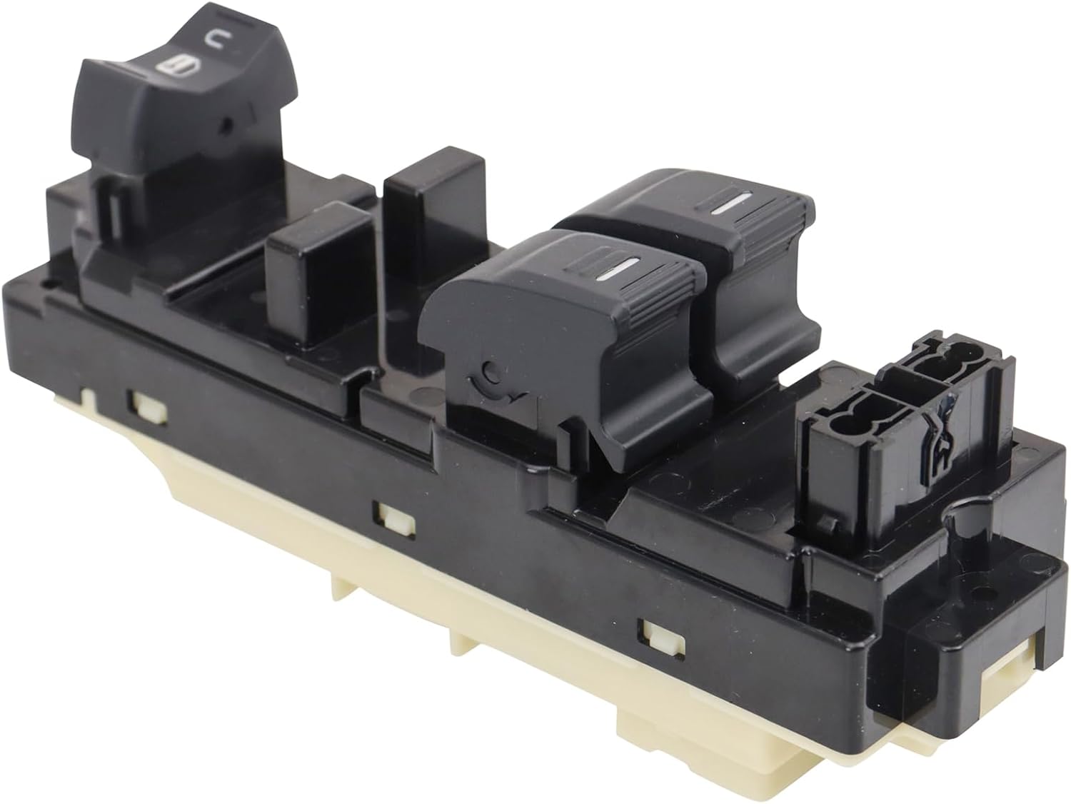TRQ Left Power Window & Door Lock Switch Drivers Side Compatible with 2004-2012 Chevrolet Colorado GMC Canyon 2006 Isuzu i-280 2007-2008 i-290 i-370