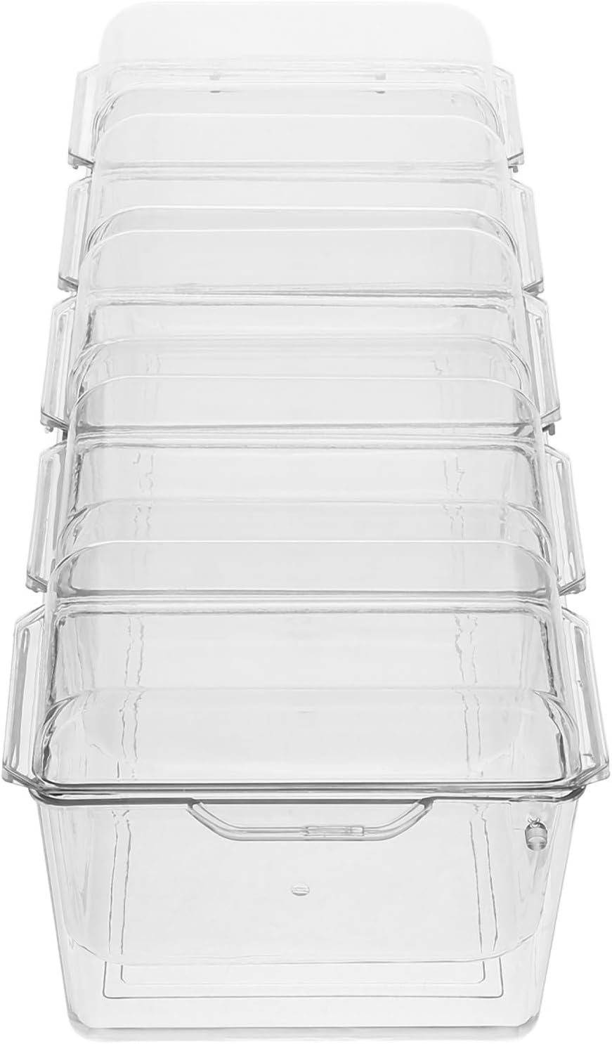 5-compartment Snack Tray with Lid, Cold Food Buffet Server and Fruit Salad Container for Refrigerator and Outdoor Use, Removable Sections Food Storage Organizer for Home