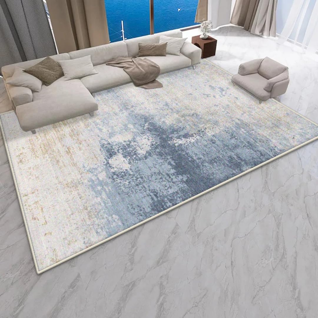Tapis abstrait moderne grand format pour sublimer votre séjour