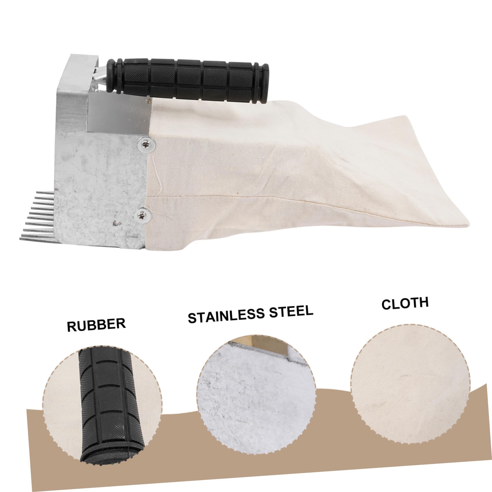 UKCOCO Recolector De Arándanos Portátil con Mango, Pala Pequeña De 4,5 Mm, Herramienta Ligera para Recoger Frutas Pequeñas Jardinería, Adecuado para Huertos y Cosecha Manual