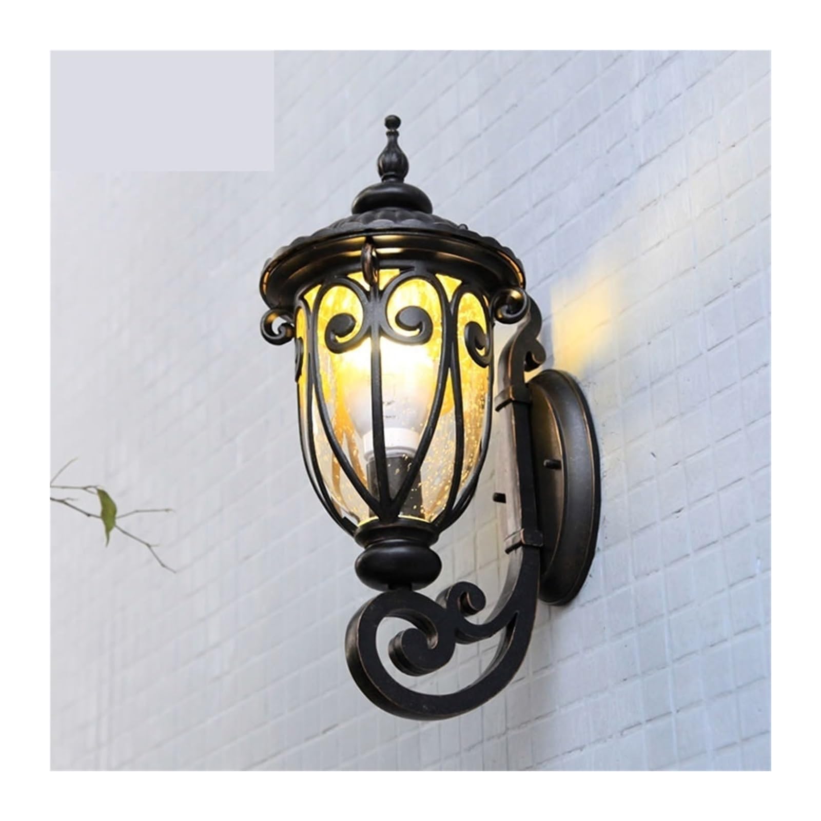 Applique murale LED extérieure 20W étanche grand modèle pour cour et villa